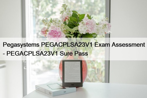Pegasystems PEGACPLSA23V1 Exam Assessment - PEGACPLSA23V1 Sure Pass