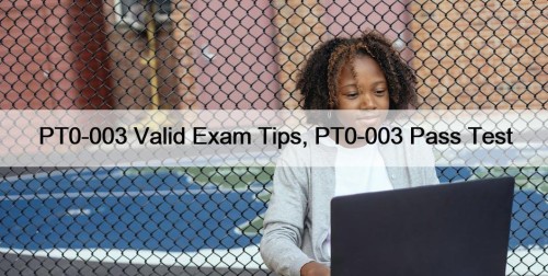 PT0-003 Valid Exam Tips, PT0-003 Pass Test